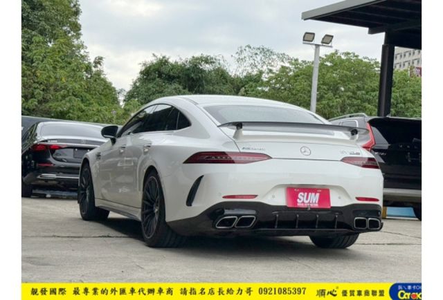 BENZ AMG GT 63S 4MATIC+ 2020年10月 4.0 白 9792  第5張相片