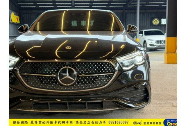 BENZ E300 油電 2024年4 2.0 黑 #7960  第2張相片