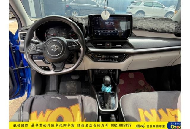 SUZUKI SWITF 油電 2024年 1.2 藍 3885  第6張相片