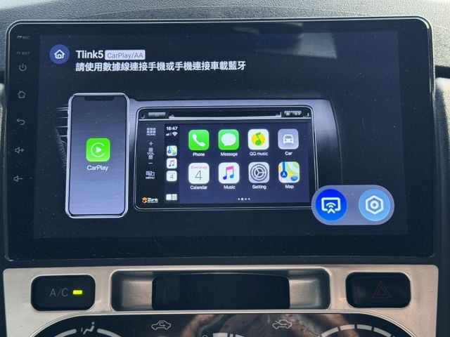 2.0 J版 雙安 自排 自用小客貨 倒車雷達 安卓機 導航 顯影 藍芽 卡不累 行車 可調式大燈 皮椅  第15張相片