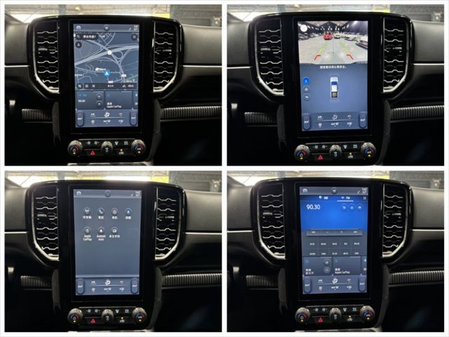 2.0渦輪 新型大改款 ACC 大螢幕 4WD 後高蓋 側踏 盲點 導航 顯影 方控 恆溫 車偏 行車 後出風口  第15張相片