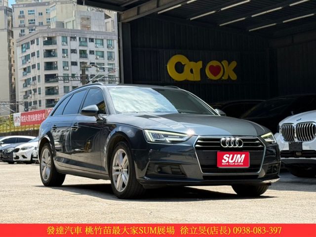 AUDI A4 2018年10月 2.0 深灰 3122 順  第2張相片