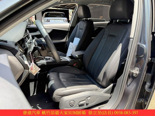 AUDI A4 2018年10月 2.0 深灰 3122 順  第5張相片
