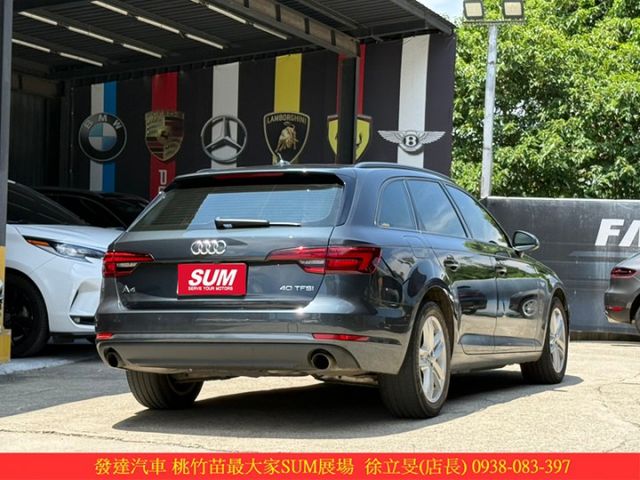 AUDI A4 2018年10月 2.0 深灰 3122 順  第18張相片