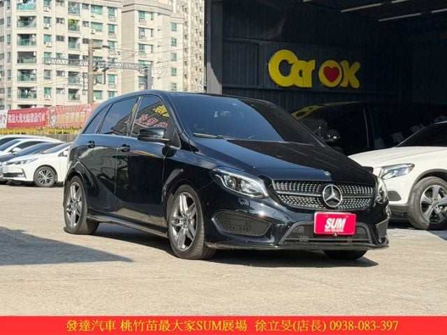 BENZ B200 2017年 1.6 黑 7876 順  第2張相片