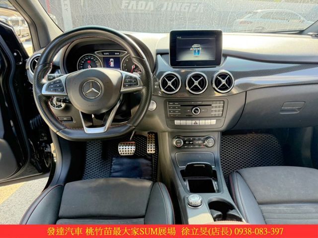 BENZ B200 2017年 1.6 黑 7876 順  第9張相片