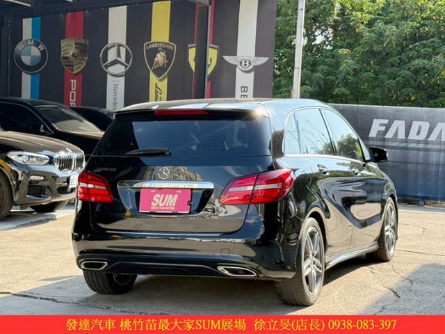 BENZ B200 2017年 1.6 黑 7876 順  第18張相片