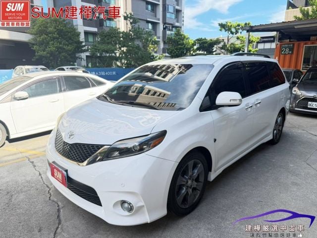 2016 SIENNA SE 一手車 雙電滑門 電動椅 8人座大空間 倒車顯影  第1張相片