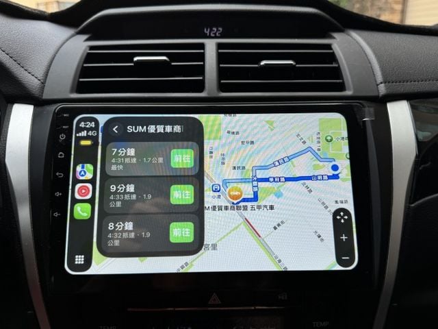 ★秒殺特價中~僅跑9萬認證車原鈑件，升級影音全配，導航.倒車顯影.無線CARPLAY.分區控溫.胎壓偵測，可全額貸款★  第11張相片