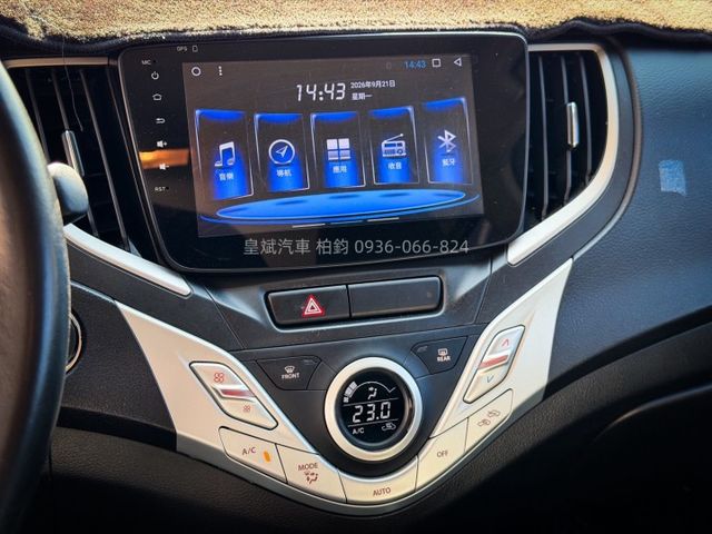 20218年Baleno HID燈/IKEY/摸門/恆溫/顯影/雷達  第14張相片