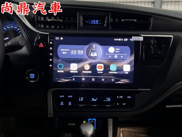 小改款 2017型 全車原鈑件 豪華款 六安 已加裝安卓機 免鑰匙 定速 倒車影像 恆溫 前後行車紀錄 可全額貸款  第15張相片