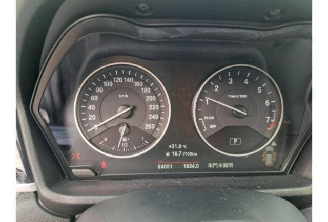2017年 BMW X1 1.5 一手車 實跑8萬4 原版件 加裝安卓機  第9張相片