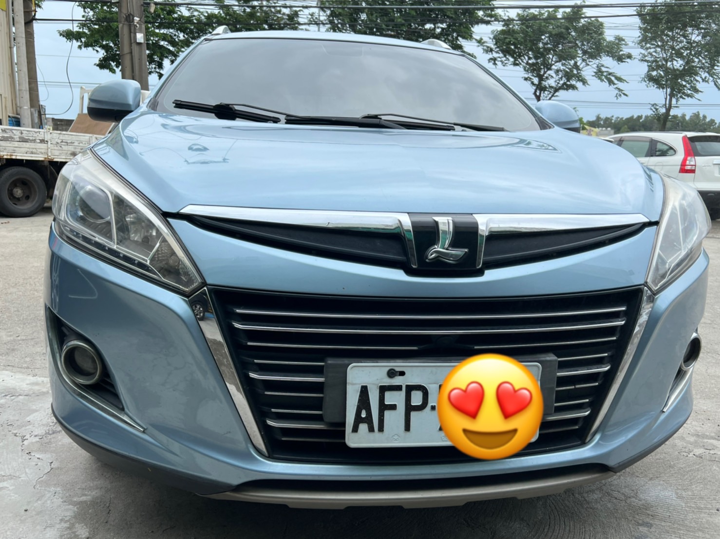 2014 納智捷 Luxgen U6 漂亮的天空藍 抬頭顯示器 定速 車側鏡頭 第1張相片