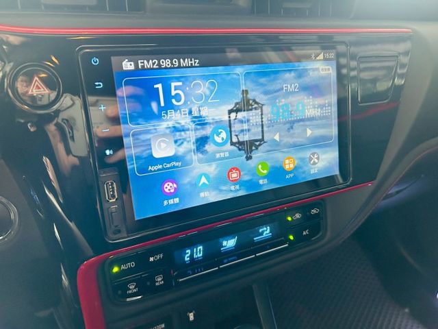 TOYOTA ALTIS/X版/I-KEY/倒車顯影/摸門  第9張相片