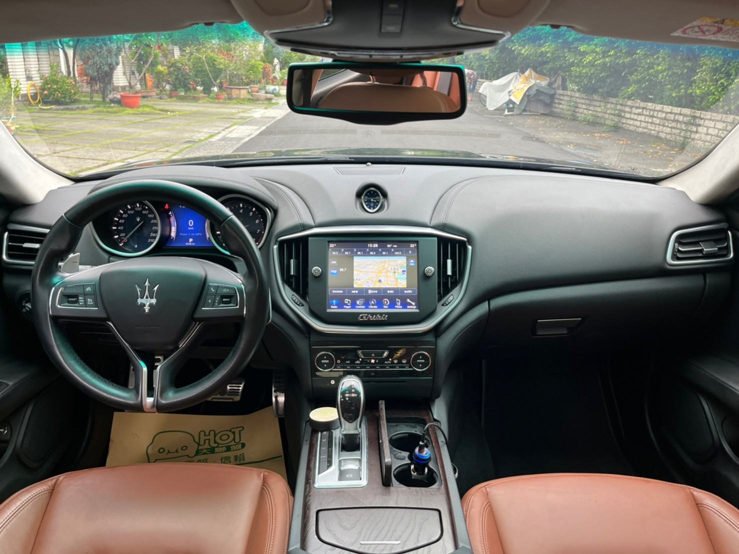 2014年MASERATI GHIBLI可車換車〃零元購車〃免頭期款〃可全額貸款〃超貸拿現金  第14張相片