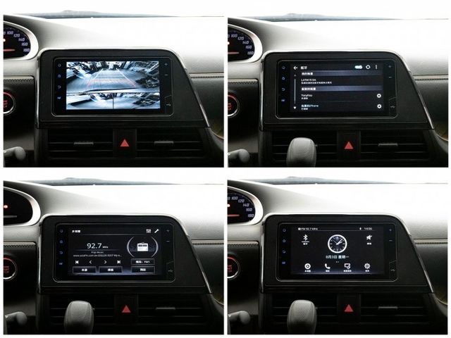 2023年 TOYOTA豐田 SIENTA 白 1.8／I-KEY.定速.盲點.車偏.電滑門  第11張相片