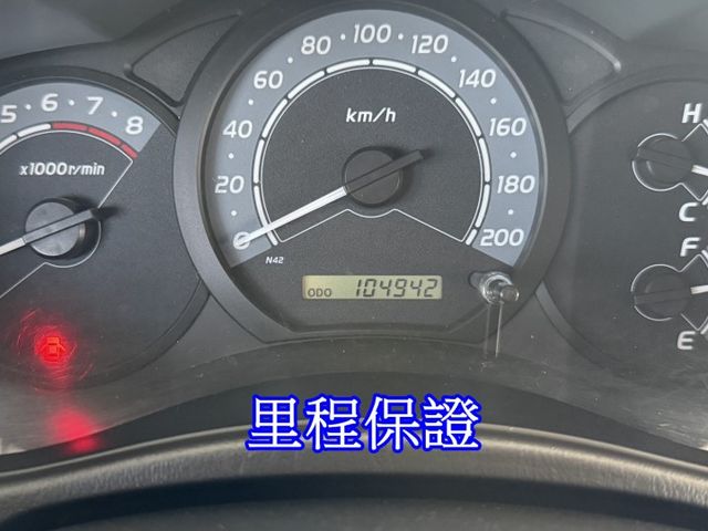 認證車、原版件、實車實價，保固不另加價。頂級G版，實跑10萬，內裝乾淨，賺錢的好幫手  第8張相片