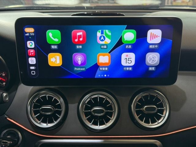 CLA200 SB 小改款 電動椅/安卓機/渦輪出風口/電尾門/氣氛燈/LED頭燈/Carplay 原版件 定期保養  第15張相片