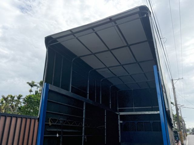 伸縮/篷式/電動昇降機/四路監控主機/加高帆布貨箱  第13張相片