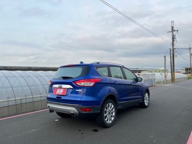 ２０１４　福特　ｋｕｇａ　１．６　渦輪　特殊鑽藍　便宜大碗超優質休旅車  第6張相片