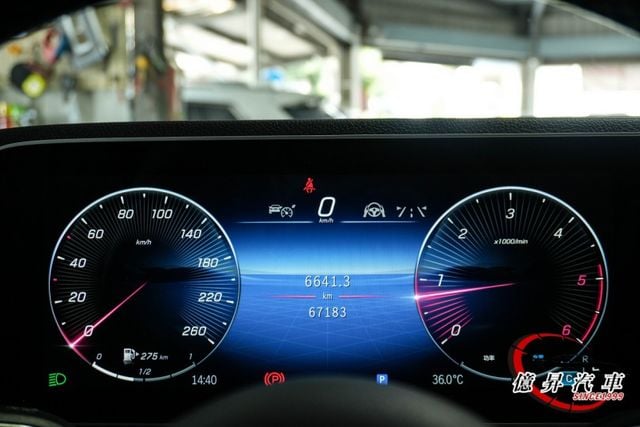 小改款，新世代LED頭燈與尾燈造型，360環景、雙12.3吋數位儀表、23P跟車  第20張相片