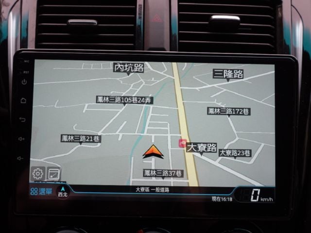 ▲最頂級輕鬆型，才有免鑰匙，電尾門▲只跑５萬，原鈑件，原廠保固中▲四顆輪胎剛換▲升級安卓導航機，CarPlay，前後錄影  第15張相片