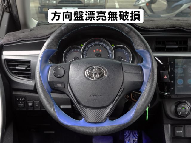 ▲影音特式版，低里程跑少，全車原鈑件▲升級安卓導航機，胎壓偵測▲豐田耐用，代步省油，好開好顧▲一年兩萬公里保固，可全額貸  第9張相片