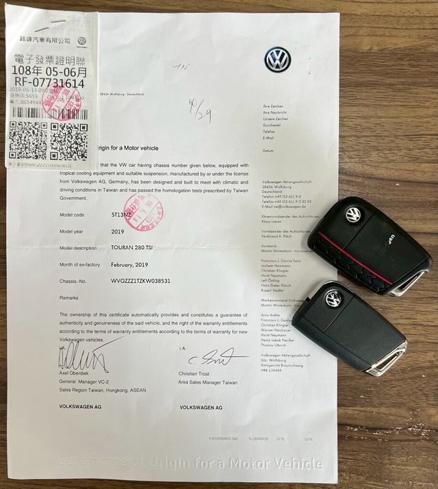 VOLKSWAGEN福斯 TOURAN  第19張相片