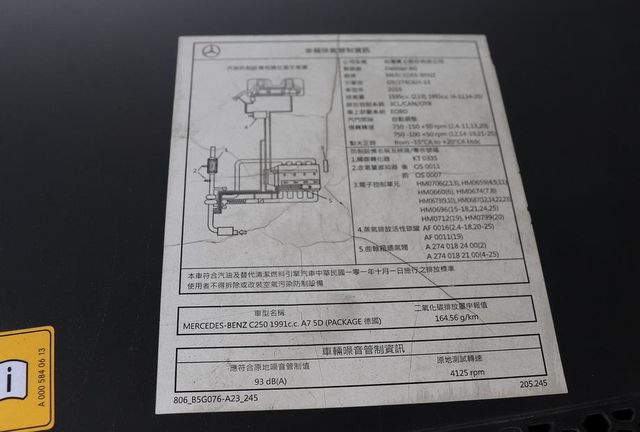 BENZ C250  第24張相片