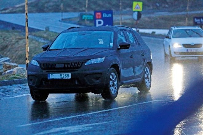 大肚棕熊曝光！Skoda Kodiaq