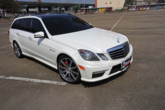 國外自購低調超跑殺手 M.Benz E63 Estate AMG 