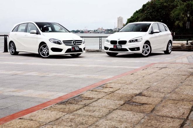 機能對決BMW 220i Active Tourer vs. M.Benz B200