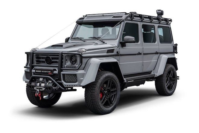 想去侏羅紀公園玩？開這輛Brabus G550 Aventure就對了，遇到霸王龍也不需驚慌！