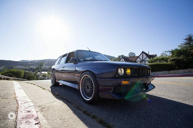 E30 BMW M3旅行車的外表+E46 M3的動力單元，聽起來很誘人的組合