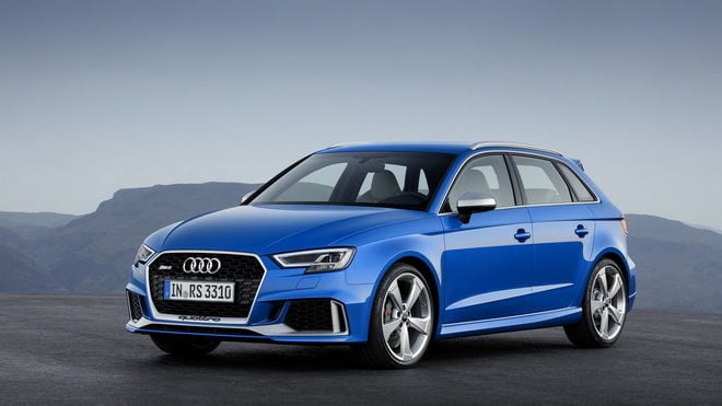 Audi揭示實用性更高的剽悍小Wagon　2017 RS3 Sportback夾帶400匹馬力露臉