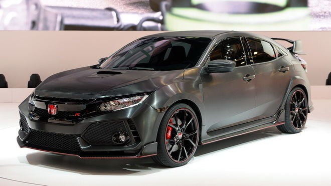 2016巴黎車展：新Type R要來了！　Honda發表2018 Civic Type R原型車