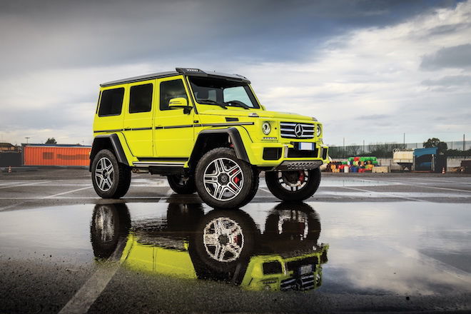 「越野皇帝」Mercedes-Benz G500 4×4²是不是帥到讓你自卑了呢？(誰能比我帥?)