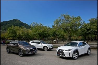 跨界爭寵   Lexus UX 250h vs. Infiniti QX30 vs. BMW X1 sDrive 20i(上)