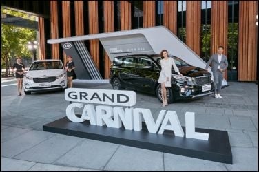 KIA超廣體商務艙Grand Carnival驚艷登台 豪華節能七人座MPV