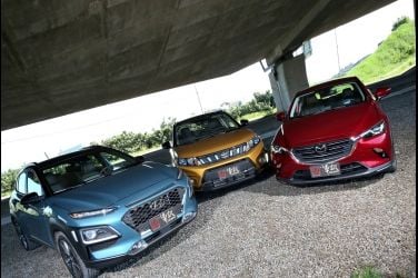 終局之戰  Suzuki Vitara vs. Hyundai Kona vs. Mazda CX-3(下) !