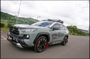 更具攻擊性的表現 TRD Field Monster RAV4