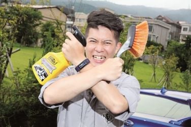 車錦還鄉 走春有風  DIY洗車術 !!