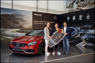 台灣之光李勇德 GT 賽事封王 榮獲 Mercedes-AMG C 63 S Coupé 雙門轎跑