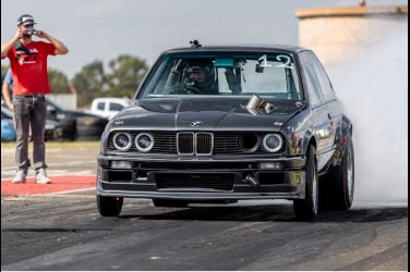 愈挫愈勇的BMW E30 最終零四9.96秒@233.6km/h達成