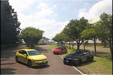 [集體評比] 務實先決！(上) 進口掀背車的抉擇 Volkswagen Golf vs Toyota Corolla Sport vs Mazda 3