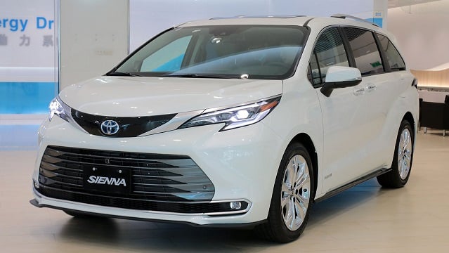 2021年12月 Toyota 豐田全車系中古車行情表