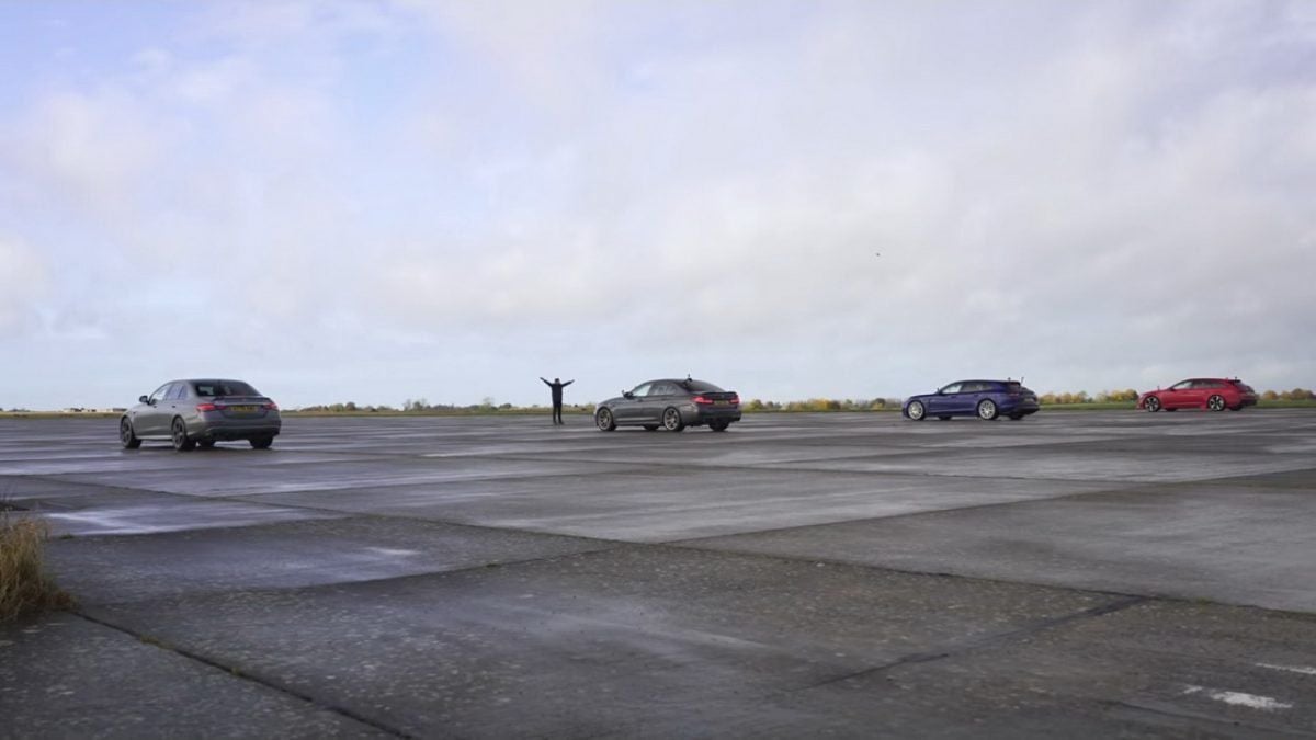 高性能豪華轎車先驅 BMW M5 CS能否擊敗追隨者E63 S、RS6 和Panamera Turbo E-Hybrid呢？？？[影片]