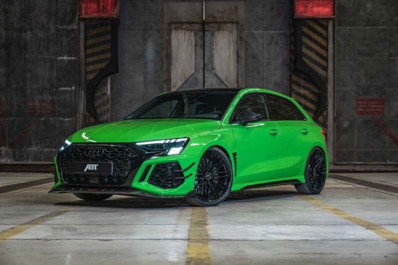 動力提昇外，還有強悍空力套件 ABT RS3-R 500hp作品現身