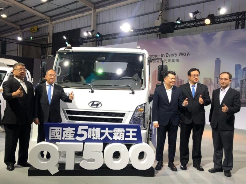 HYUNDAI商用車陣容現身2023商業車博覽會 全新五噸QT 500商用車、露營車、福祉車首度亮相