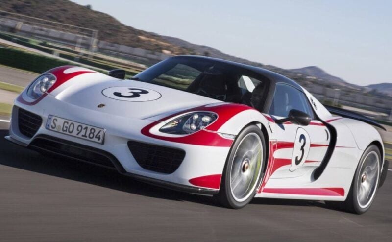 相較之下2000萬日元NSX 廉價許多?  Porsche 918 Spyder是?